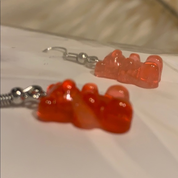Gummy bear earrings - Picture 3 of 4